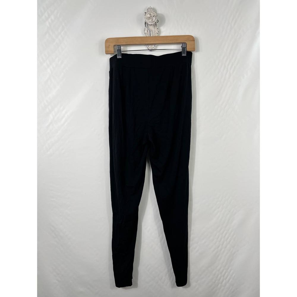 Eileen‎ Fisher Black Pull On Pants Womens XS Viscose Lycra Blend Stretch Comfort - Picture 3 of 9